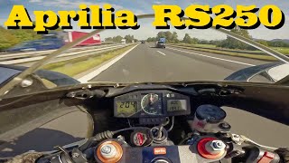 Onboard: Aprilia RS 250 HQ SOUND of a Classic [4k 60fps]