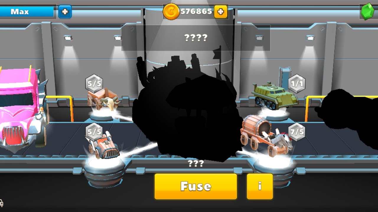 Crash of cars slow fusion