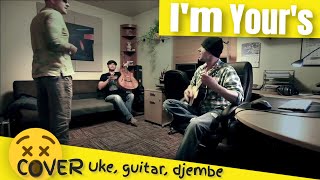 I'm Yours - ukulele cover + guitar, djembe by Ziggy Meilus 8,178 views 13 years ago 5 minutes, 11 seconds