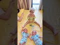 Dad Was Asleep,Sister Cut Off Twin Brother's Clothes#cutebaby #funny #baby#babysitting#fatherlove image