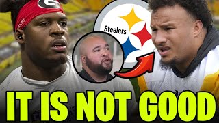 TODAY'S UPDATE: IT'S NOT RIGHT! HE CRITICIZED THE TEAM. STEELERS NEWS