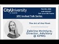 The Art of the Pivot | Zabrina McIntyre, Director, Advisory @ KPMG