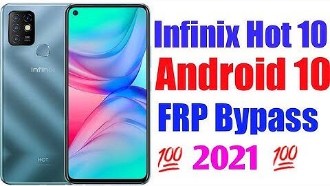 Infinix Hot 10 (X682C) Frp Bypass Reset Google Account Lock Android 10 Q |Infinix hot 10 Frp Bypass