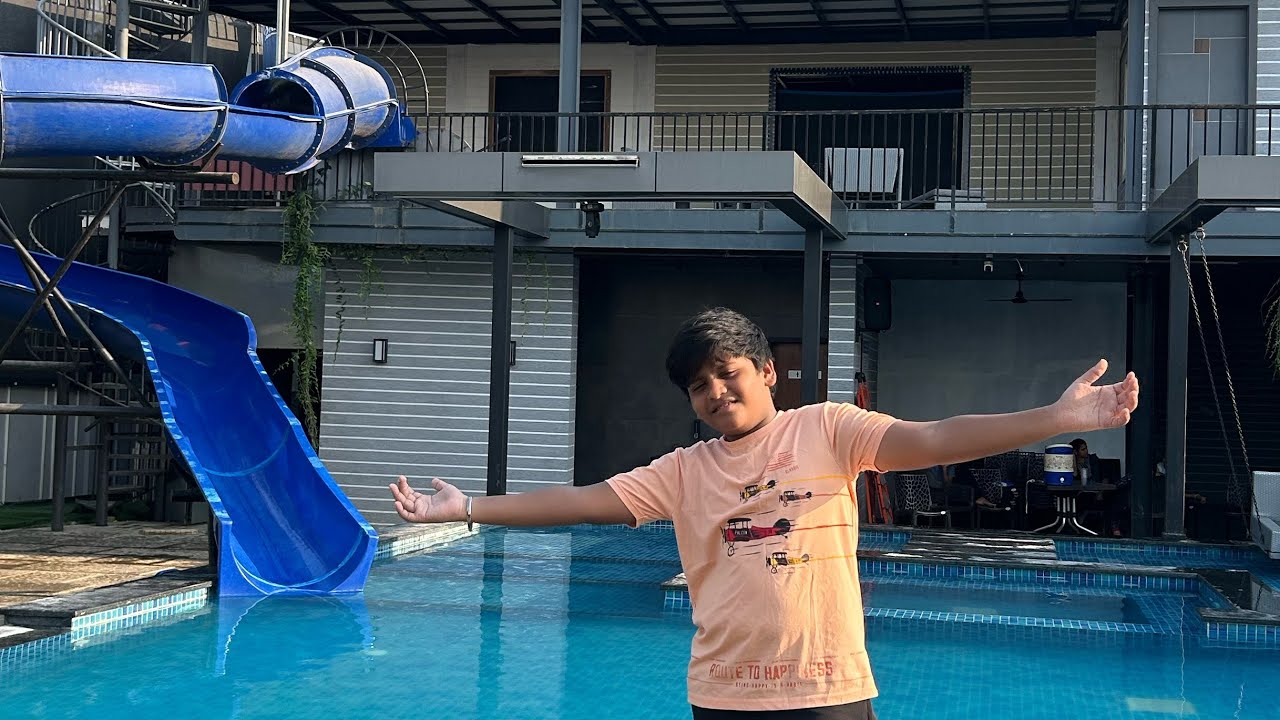 Swargh Pool కాకినాడలో SWARG POOL లో oka రోజు#food #comedy #funny #swimmingpool# ...