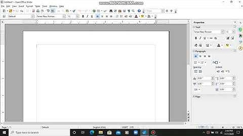 Creating templates in open office class-10