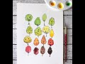 Online Class: Watercolor and Ink: Fall Trees | Michaels