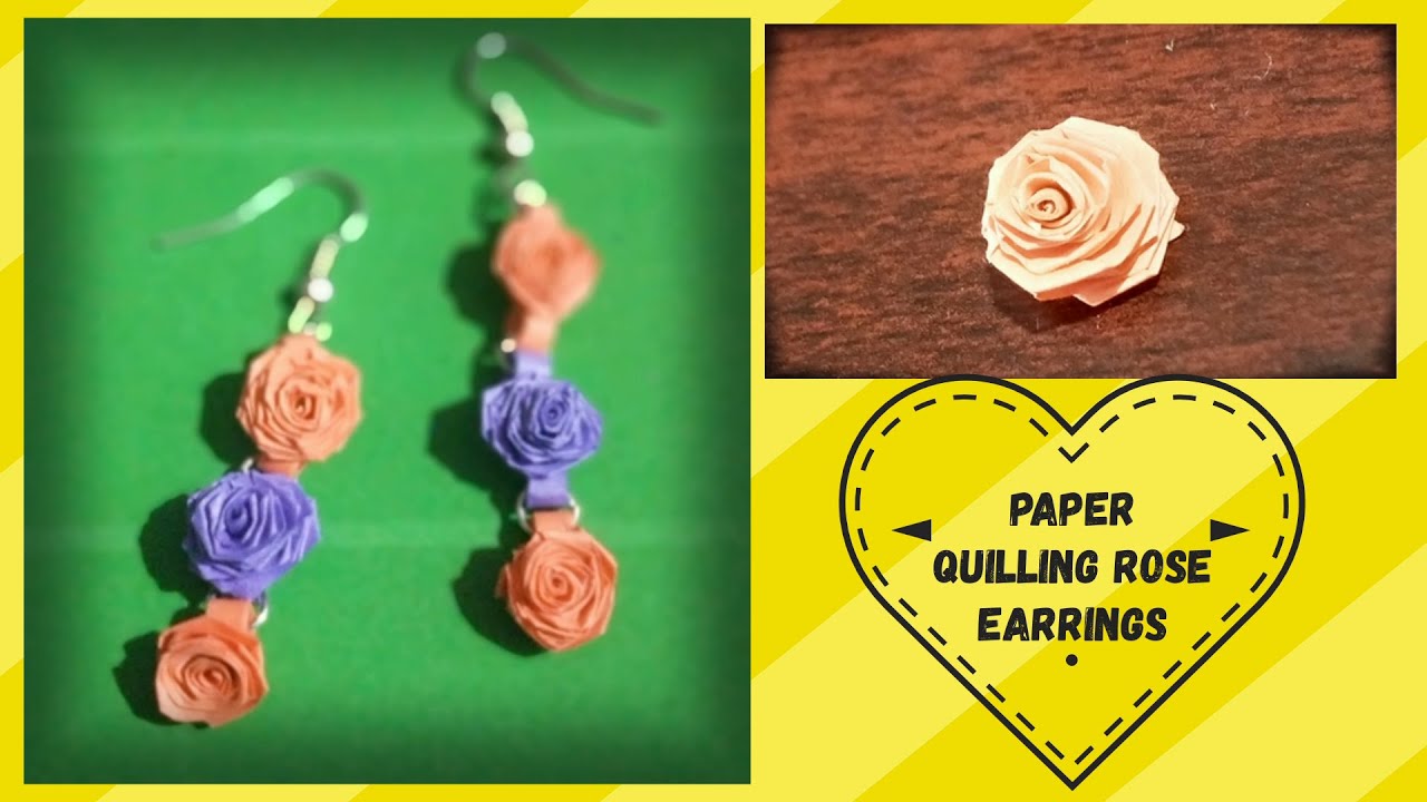 1-on-1 DIY Paper Quilling Earrings for Kids - Ages: 12+ | skilldeer