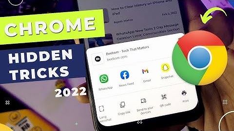 Google Chrome Hidden Feature | Chrome Tips and Tricks 2022