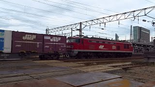 2021.10.10 貨物列車（4090列車）秋田駅到着