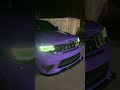 Clean wrap but I want them headlights 🔥 #trackhawk #jeep #cars #car #mopar #srt #automobile