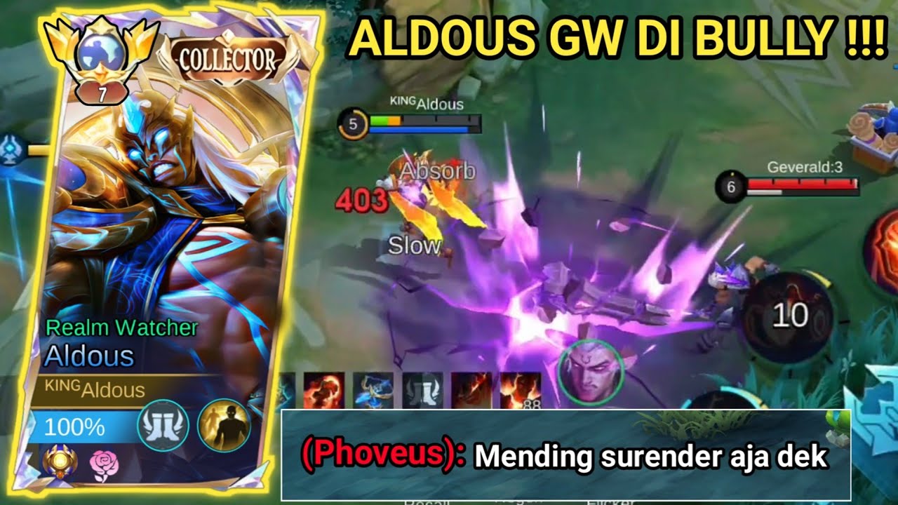 KETEMU MUSUH SOMBONG BELUM MEMANG UDAH MERASA DI ATAS ANGIN -MLBB