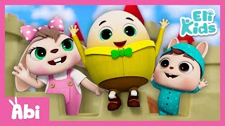 humpty dumpty 3 eli kids songs nursery rhymes