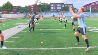 Campbellsville University Men's Soccer Practice 08/06/18 Campbellsville University Men's Soccer Practice 08/06/18