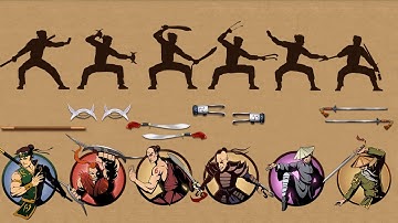 Shadow Fight 2 || Only Weapon vs Hermit Bodyguards 「iOS/Android Gameplay」