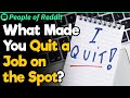 What Made You Quit a Job on the Spot? | People Stories #690