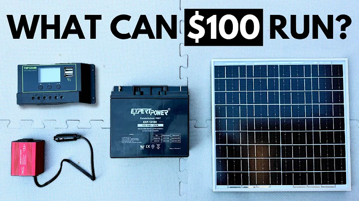 Dirt-Cheap Solar Panel Setup - What Can It Power?