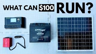 UltraBudget Solar Panel Setup  What Can It Power?