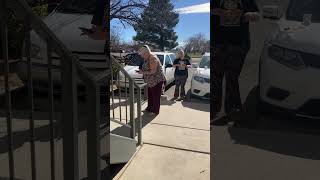 Low income family who do not work standing around smoking near my entry while I’m trying to move out