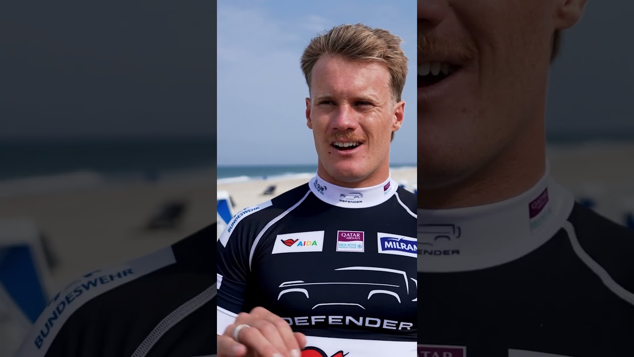 The comeback king is back and ready for the Defender GKA Kite-Surf World Cup Sylt! #kitesurf