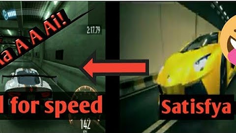 Need for speed Satisfya song