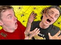 I GOT ATTACKED BY A GIANT SPIDER!!