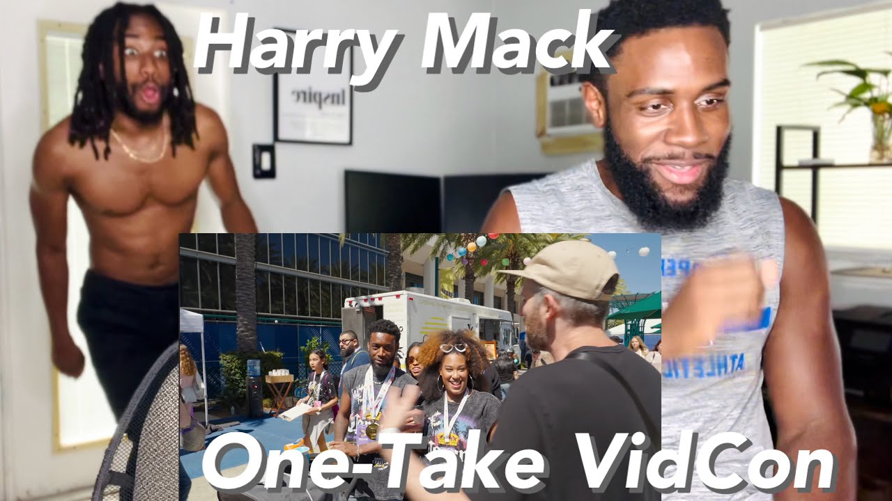 Реакция на видео Гарри Мака с VidCon: 13-минутный фристайл одним дублем.