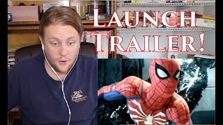 Spiderman PS4 Launch Trailer Reaction!