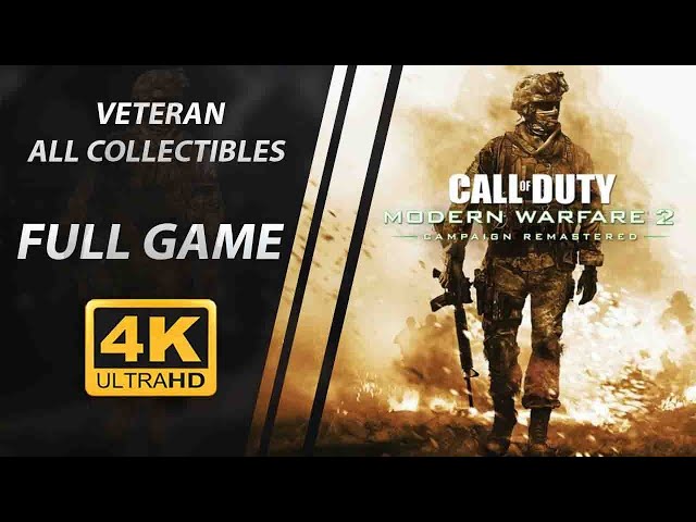 Call of Duty Modern Warfare 2 Remastered Veteran Gameplay