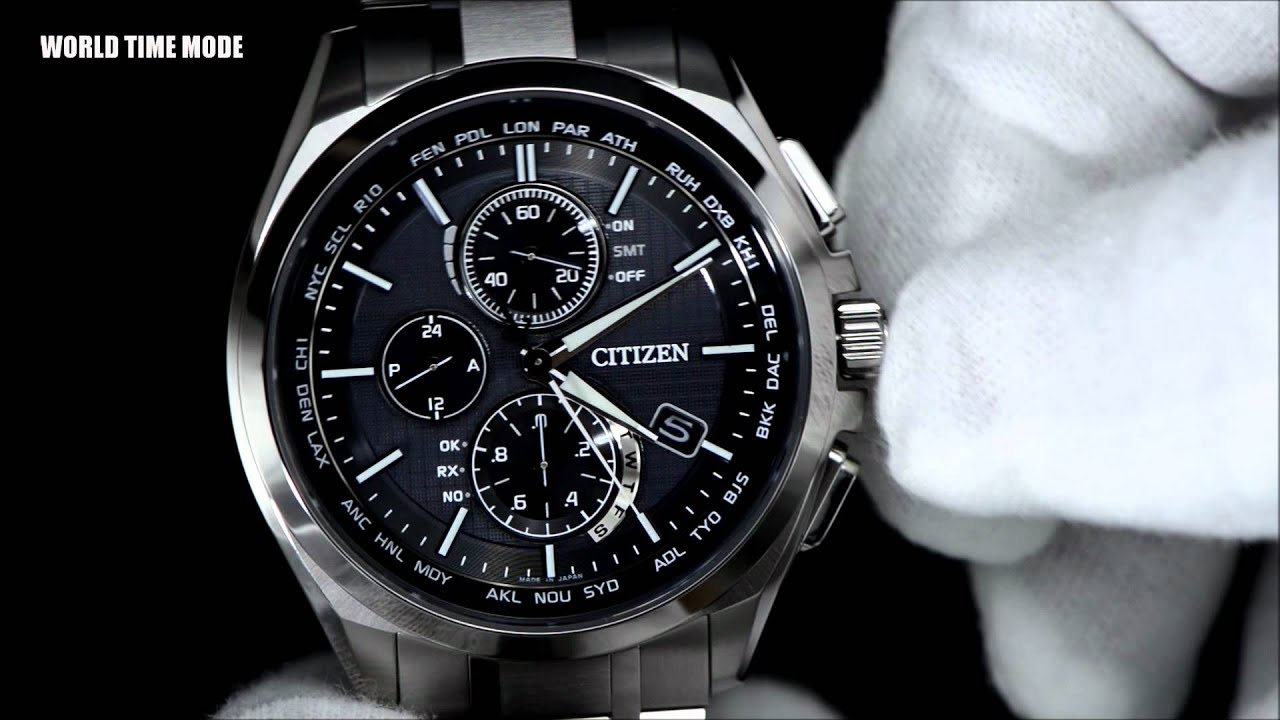CITIZEN ATTESA DIRECT FLIFHT AT8040(cal.804)series 解説動画 - YouTube