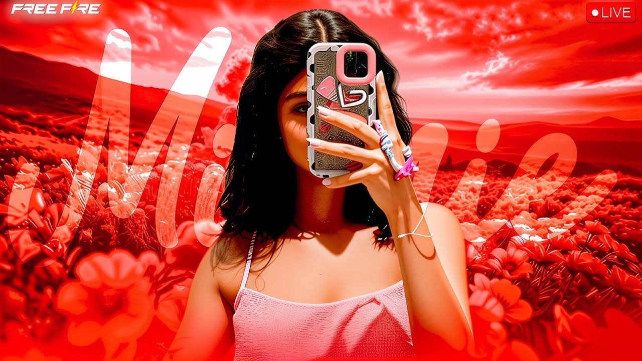 FREE  FIRE¶¶GIRL YOUTUBER🤗 LIVE STREAMING¶¶CUSTOM GIVEAWAY🎁✨