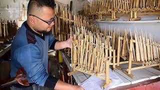 playing an angklung