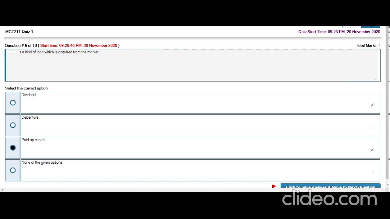 MGT 211 solved 1st quiz 20-November-2020