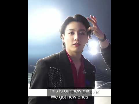 Jungkook Telling Us About His New Mic