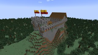 Minecraft. Build Simple Castle Keep. (No Commentary) by Takeda Samurai 132 views 2 months ago 1 hour, 12 minutes