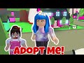 Adopt Me! I'm A Bad Mom! Playing Roblox Adopt Me With My Mom!