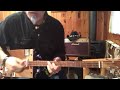 La Grange ZZ Top  lesson for your 3 string Cigar Box Guitar