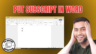 How to Put Subscript in Word - Quick Tutorial [2025]