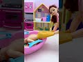 Barbie and Ken Family Bath Time | Relaxing Toy Unboxing & ASMR #shorts