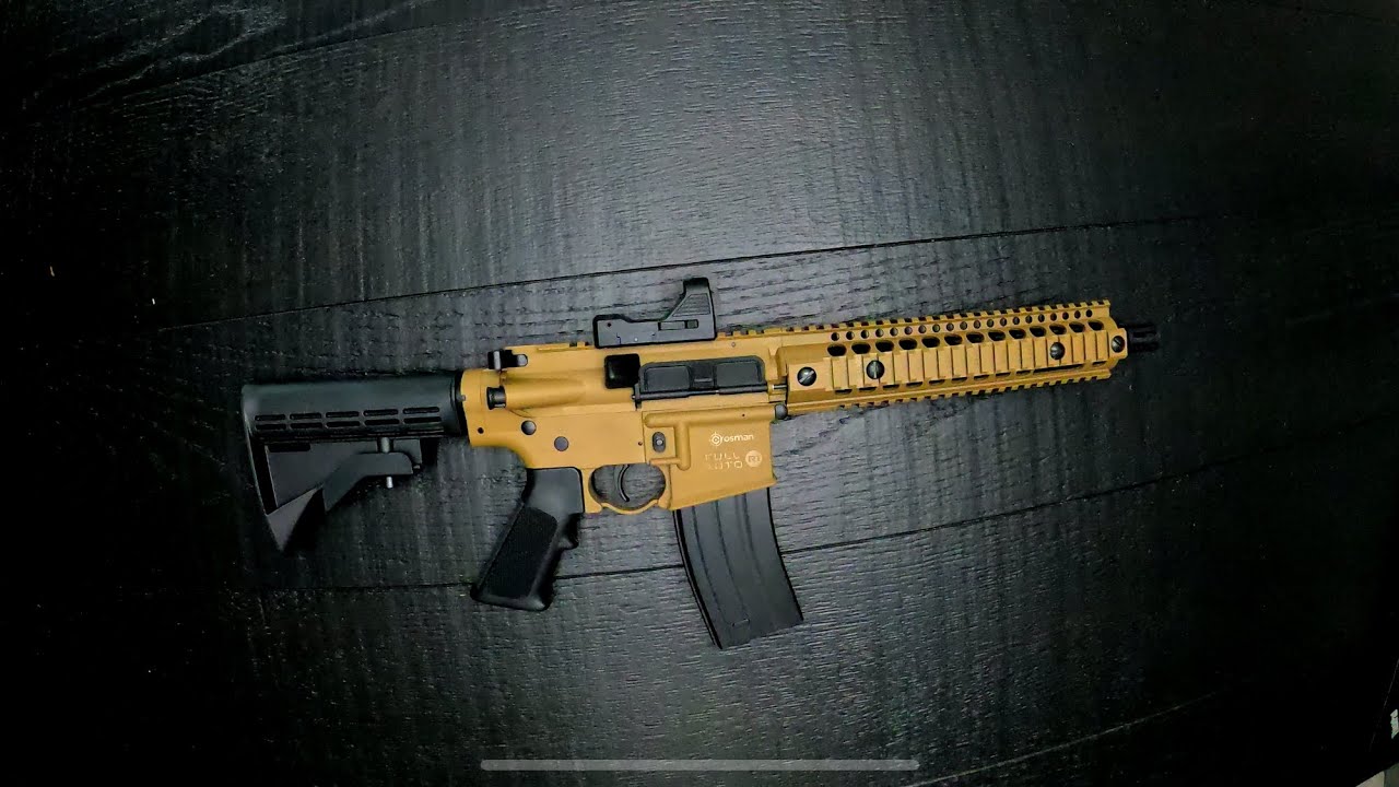 Crosman Full Auto R1 - YouTube