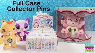 Kidrobot Care Bears Enamel Pins + Vinyl Art Figures Unboxing Review | PSToyReviews