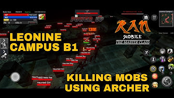 RAN Mobile: The Master Class - LEONINE CAMPUS B1 WALKTHROUGH using my ARCHER