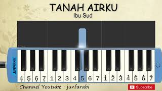 tanah airku not pianika