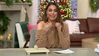 Artisan Crafted by Robert Manse Sterling Silver Multi-Gemstone Filigree Ring on QVC