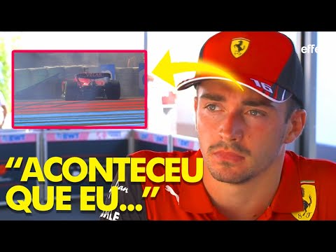 LECLERC: A EXPLICAÇÃO DA BATIDA NA LIDERANÇA DO GP DA FRANÇA