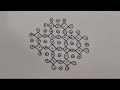 9*3*3 dots kolam||melikela muggu||sikku kolam#rangoli​#dailyrangoli​#muggulu​#kolam​#explore​
