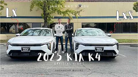 The new 2025 KIA K4. LX vs LXS. Which one should you buy?