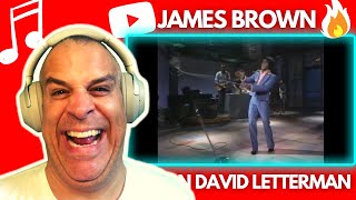 1ST REACTION | JAMES BROWN ON DAVID LETTERMAN | THE AUDIENCE GOES NUTS! "I GOT THE FEELING"