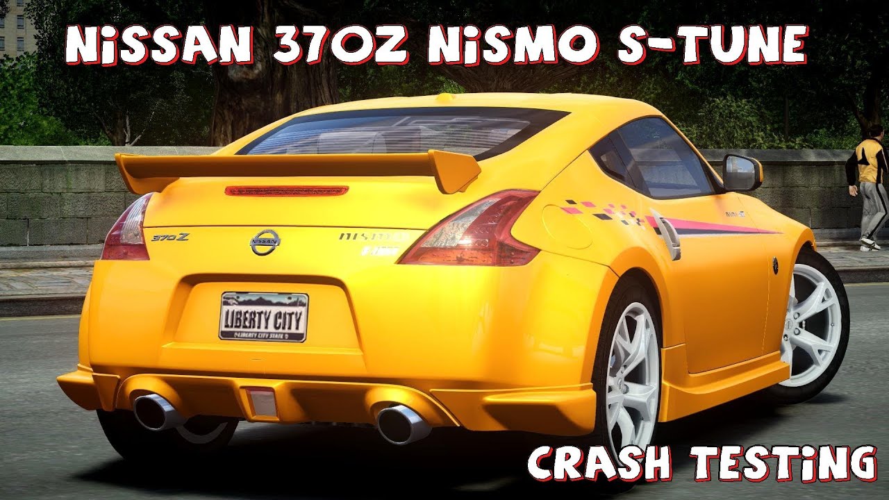 GTA IV Nissan 370Z Nismo S-Tune Crash Testing - Insanegaz