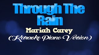 THROUGH THE RAIN - Mariah Carey (KARAOKE PIANO VERSION)