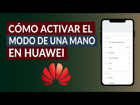 Cómo Activar el Modo una Mano en Huawei | Cómo Hacer Mini Pantalla en Huawei